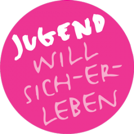 Logo Kampagne jugend will sich-erleben